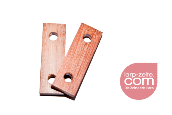 Wooden tent pegs