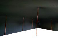 Beduinenzelt 7 x 4 Meter, schwarz