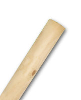 Round timber pole: 150cm / 5,5cm