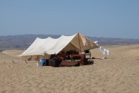 Safari Tent 4 x 6 meters, natural