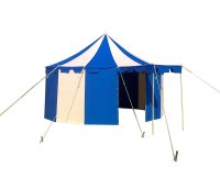 Mercenary tent Wylhelm 200 - blue-natural