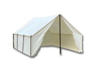 Wall Tent, House Tent - natural 3.50 x 3.00 meters