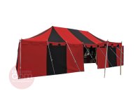 Knights Tent 5x9 „Marquard" red-black
