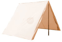 A-Tent 190 - 3 x 2 meters - natural-apricot