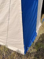 Knight Tent 4x6 Herbort, blue-natural