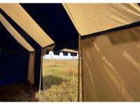 Knight Tent 4x6 Herbort, blue-natural