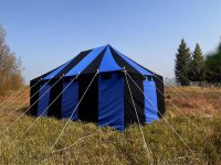 Knight Tent 4x6 Herbort, blue-black