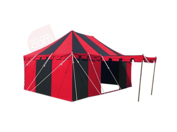 Knight Tent 4x6 Herbort, red-black